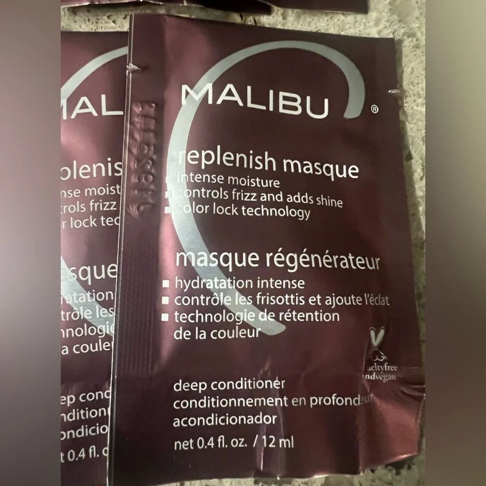 Malibu C Replenish Masque  12 unopened Packets